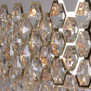 Подвесная люстра  00995-0.4-800 MX GD  c