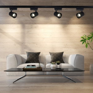 Трековый светильник  06115-9.3-001QY LED15W BK