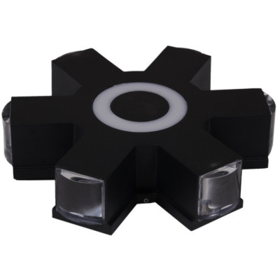 Архитектурная подсветка  08231-9.2-007U LED4W+6*3W RGB BK