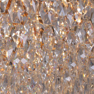 Подвесная люстра  00995-0.4-800 MX GD  c