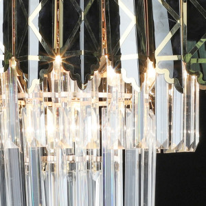 Подвесная люстра  02202-0.4-05 FGD+BK