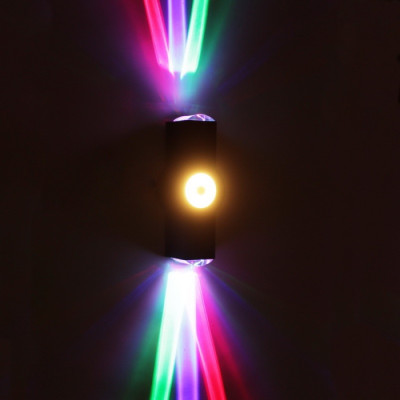 Архитектурная подсветка  08231-9.2-003U LED2W+2*3W RGB BK