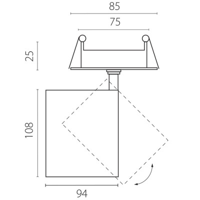 Спот Alta Base A5436RS